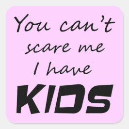 Adesivo Quadrado Engraçado cita presentes humoristas presentes pres