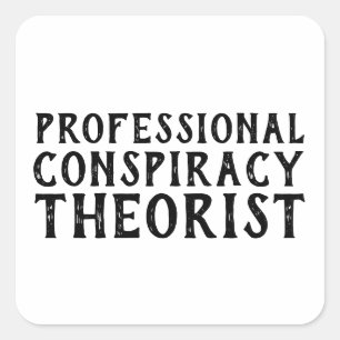 Adesivo Quadrado Engraçado político