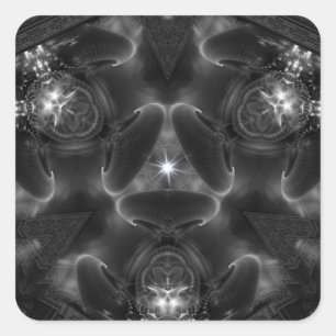 Adesivo Quadrado Enigma T.O.L.O.B