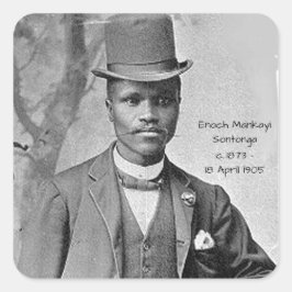 Adesivo Quadrado Enoch Mankayi Sontonga