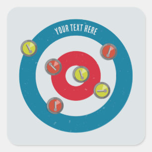 Adesivo Quadrado enrolação de caroços e pedras de enrolação