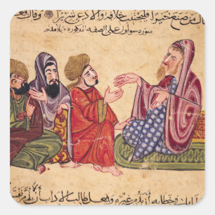 Adesivo Quadrado Ensino do Solon