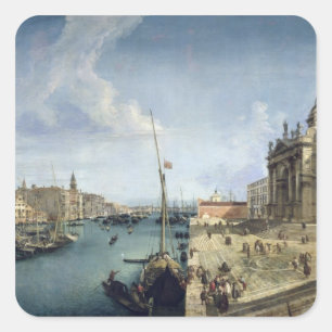 Adesivo Quadrado Entrada ao canal grande
