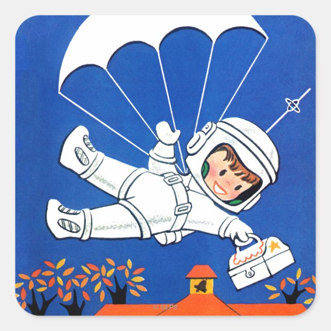 Adesivo Quadrado Entrega especial (Frente)