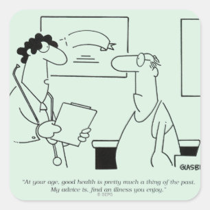 Adesivo Quadrado Envelhecer