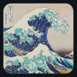 ADESIVO QUADRADO ENVELOPE SEAL STICKER : HOKUSAI : A ONDA<br><div class="desc">ENVELOPE SEAL STICKER : HOKUSAI : A ONDA</div>