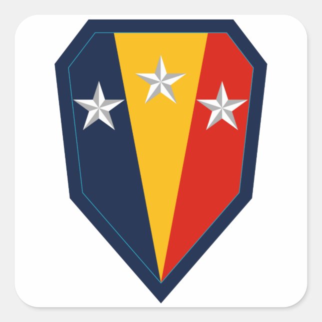 Adesivo Quadrado Equipe de Combate à Brigada de Infantaria (BCT) (Frente)