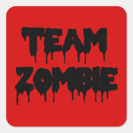 Adesivo Quadrado Equipe Zumbi