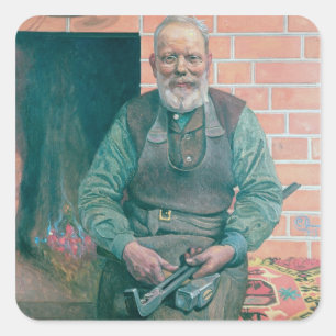 Adesivo Quadrado Erik Erikson, ferreiro
