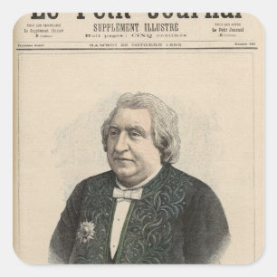 Adesivo Quadrado Ernest Renan