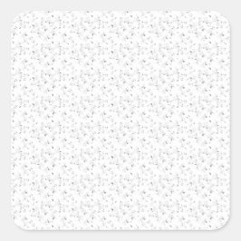 Adesivo Quadrado esboço Design 49