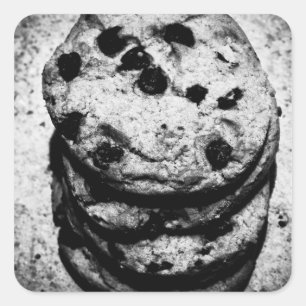 Adesivo Quadrado escada de biscoitos