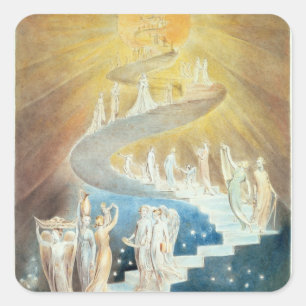 Adesivo Quadrado Escada de Jacob