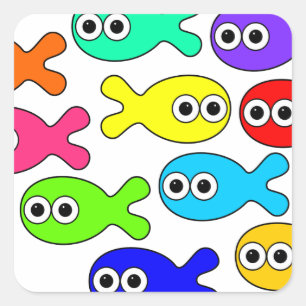 Adesivo Quadrado Escola