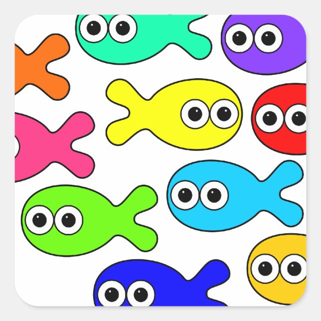 Adesivo Quadrado Escola (Frente)