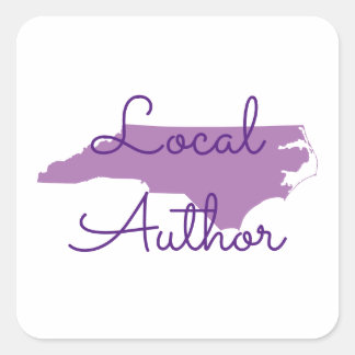 Adesivo Quadrado Escolha suas cores autor local da Carolina do Nort