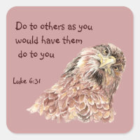 Escritura Luke 6:31 Faça a outros pássaro Bobo bon