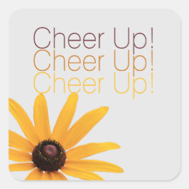 Adesivo Quadrado Escuro Amarelo Personalizado Anima-Se