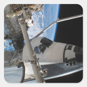 Adesivo Quadrado Esforço 23 do vaivém espacial