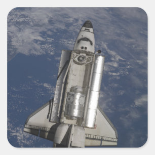 Adesivo Quadrado Esforço do vaivém espacial