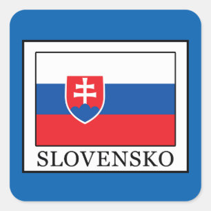 Adesivo Quadrado Eslovênia