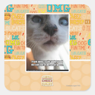 Adesivo Quadrado Espaço pessoal