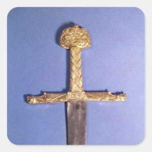 Adesivo Quadrado Espada da coroação dos reis de France