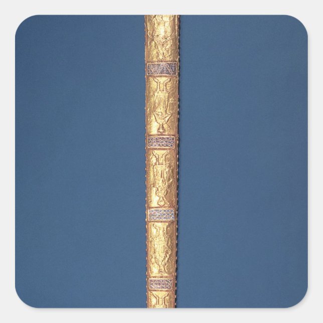 Adesivo Quadrado Espada Imperial do Santo Imperador Romano (Frente)