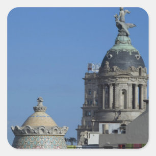 Adesivo Quadrado Espanha, Catalunha, Barcelona. Teto de Barcelona 2