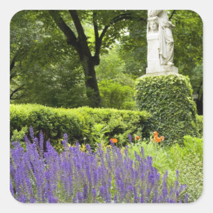 Adesivo Quadrado Espanha, Madrid. Royal Botanic Garden aka Real