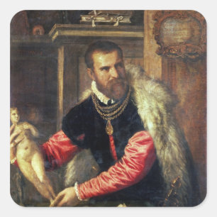 Adesivo Quadrado Especialista em arte Jacopo Strada