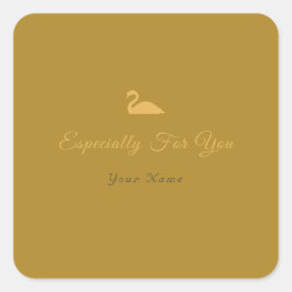 Adesivo Quadrado Especialmente para você