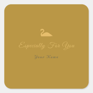 Adesivo Quadrado Especialmente para você