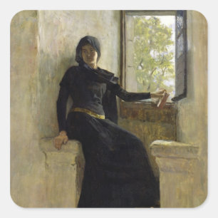 Adesivo Quadrado Espera, antes de 1905