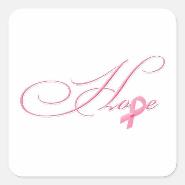 Adesivo Quadrado Esperança (Frente)