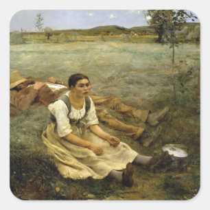 Adesivo Quadrado espinhos