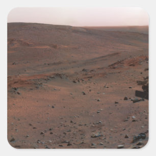 Adesivo Quadrado Espírito de Exploração Mars