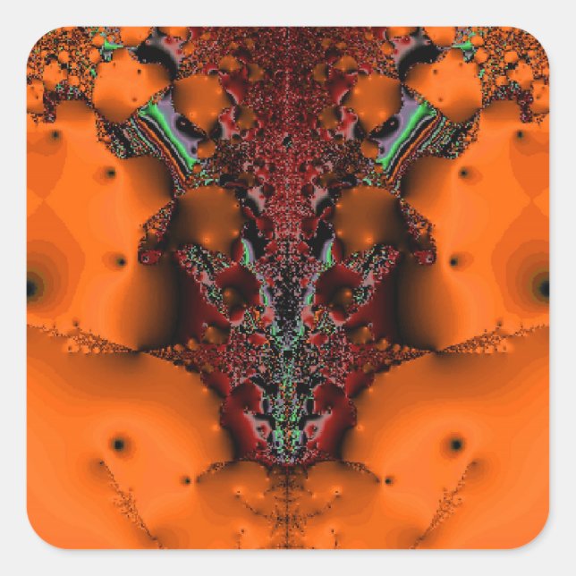 Adesivo Quadrado Espírito Voodoo (Frente)