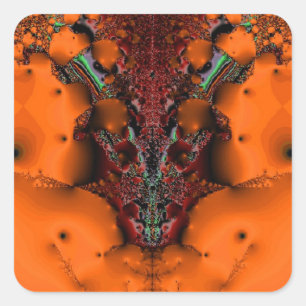 Adesivo Quadrado Espírito Voodoo