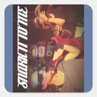 Adesivo Quadrado ESQUEÇA PARA MIM 'Club Sticker'