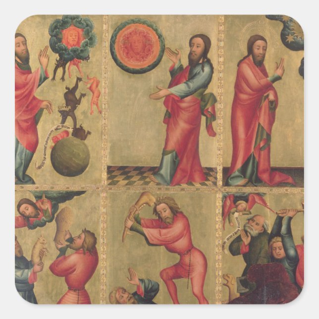 Adesivo Quadrado Esquerda do Altar Superior de Ruas. (Frente)