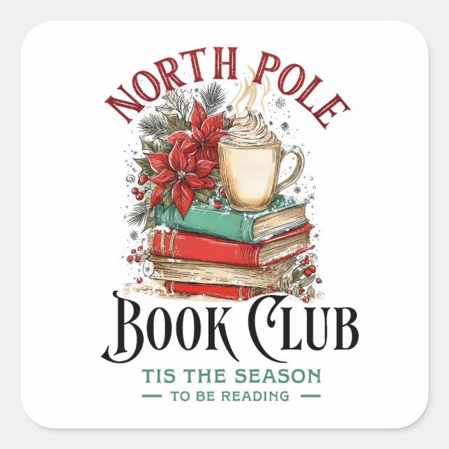 Adesivo Quadrado Esta é a estação a ser lida (Frente)