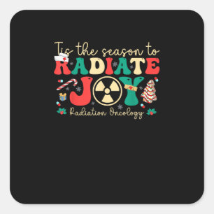 Adesivo Quadrado Esta Época Para Joy Radiation Oncologia Natal