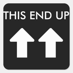 Adesivo Quadrado Esta Seta Branca Final