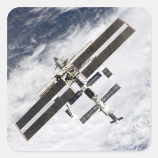 Adesivo Quadrado Estação Espacial Internacional 20
