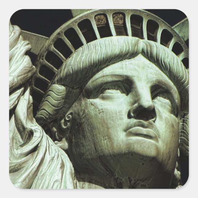 Adesivo Quadrado Estado da Liberdade (Frente)