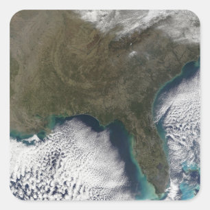 Adesivo Quadrado Estados Unidos da América do Sul