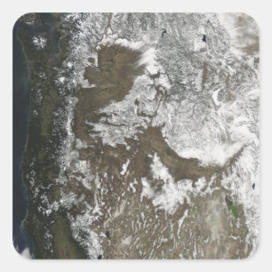 Adesivo Quadrado Estados Unidos ocidentais