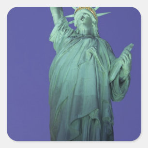 Adesivo Quadrado Estátua da Liberdade, Nova York, EUA