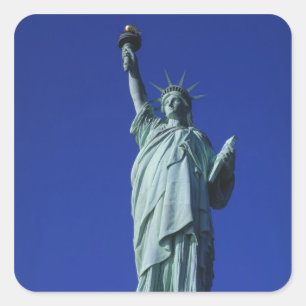 Adesivo Quadrado Estátua da Liberdade, Nova York, EUA 4